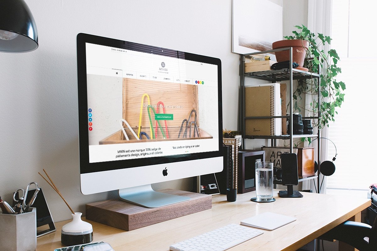 Site internet e-commerce de MWIN