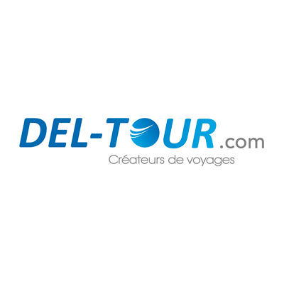 Logo des Voyages Del-Tour, client de l'agence webmarketing Poush