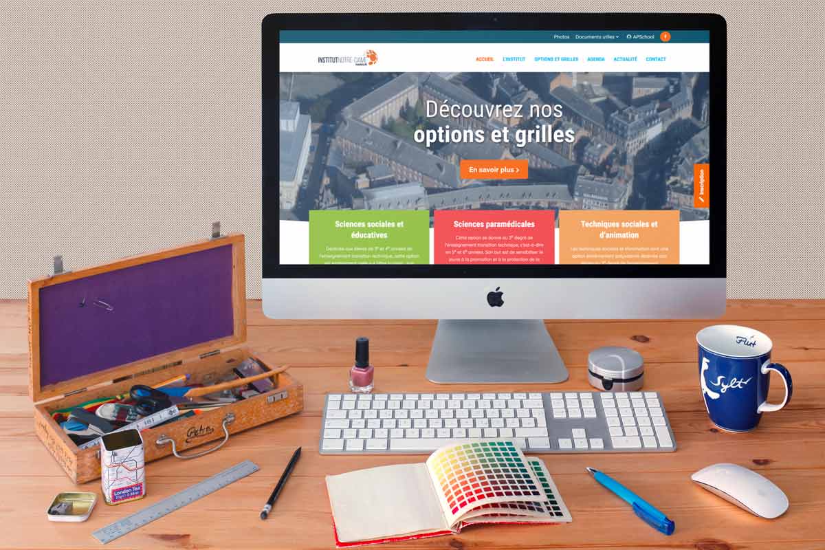 Agence création de site web: refonte du site internet de l'IND