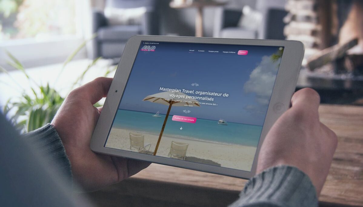 Site web Masterplan Travel