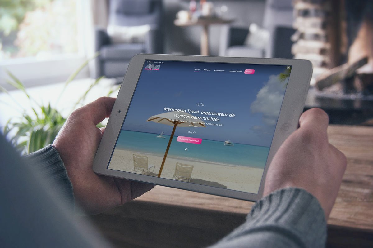 Site web Masterplan Travel