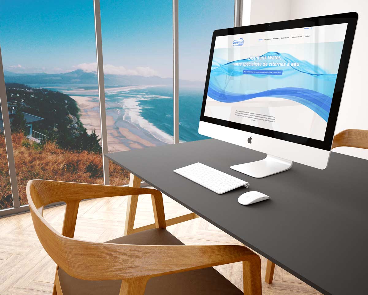 Site web de Distritank Water