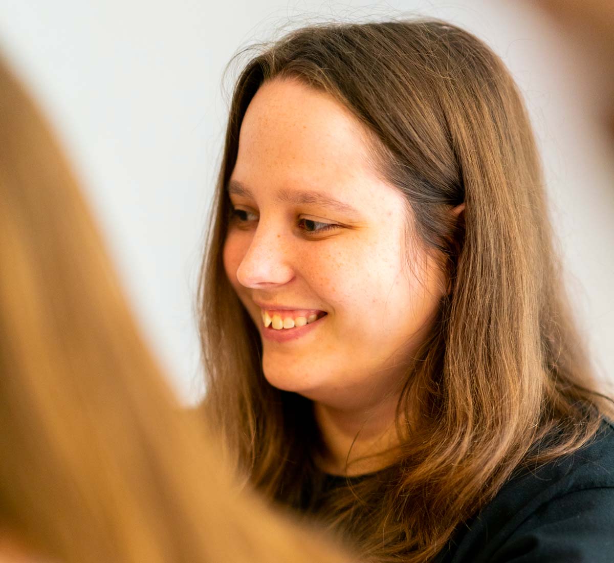Justine, web developer full stack Poush