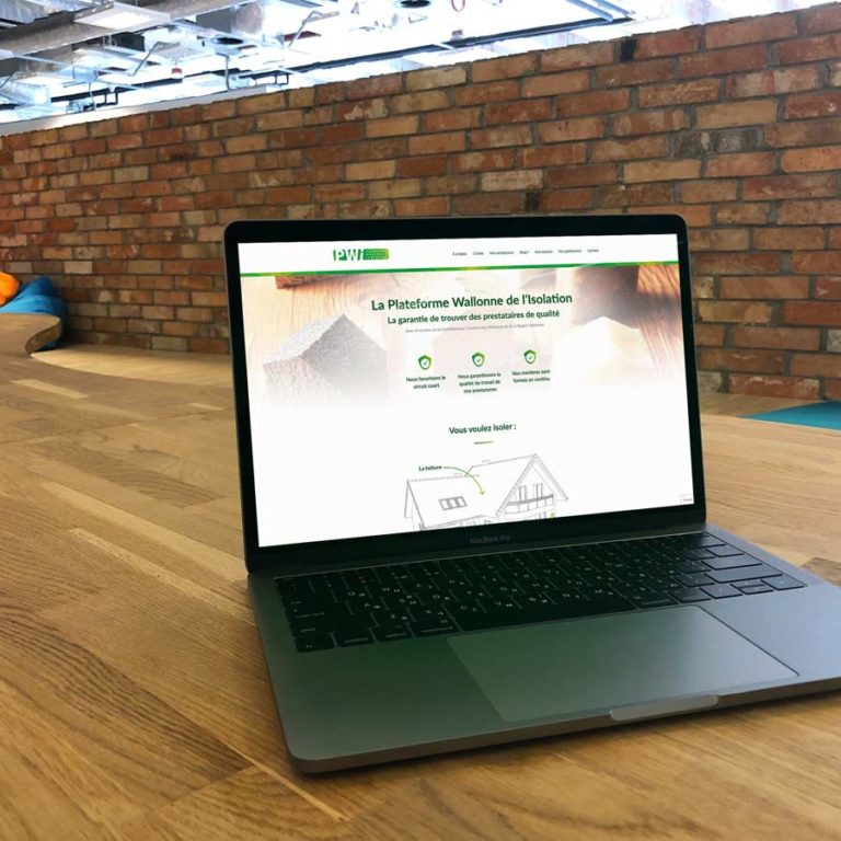 Création du site web de PWI