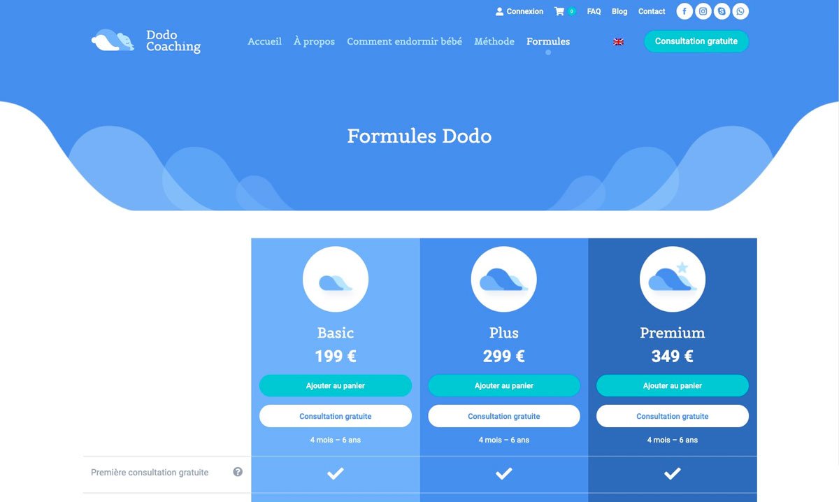 Poush est fier d'avoir collaboré avec Dodo coaching pour la refonte du site internet