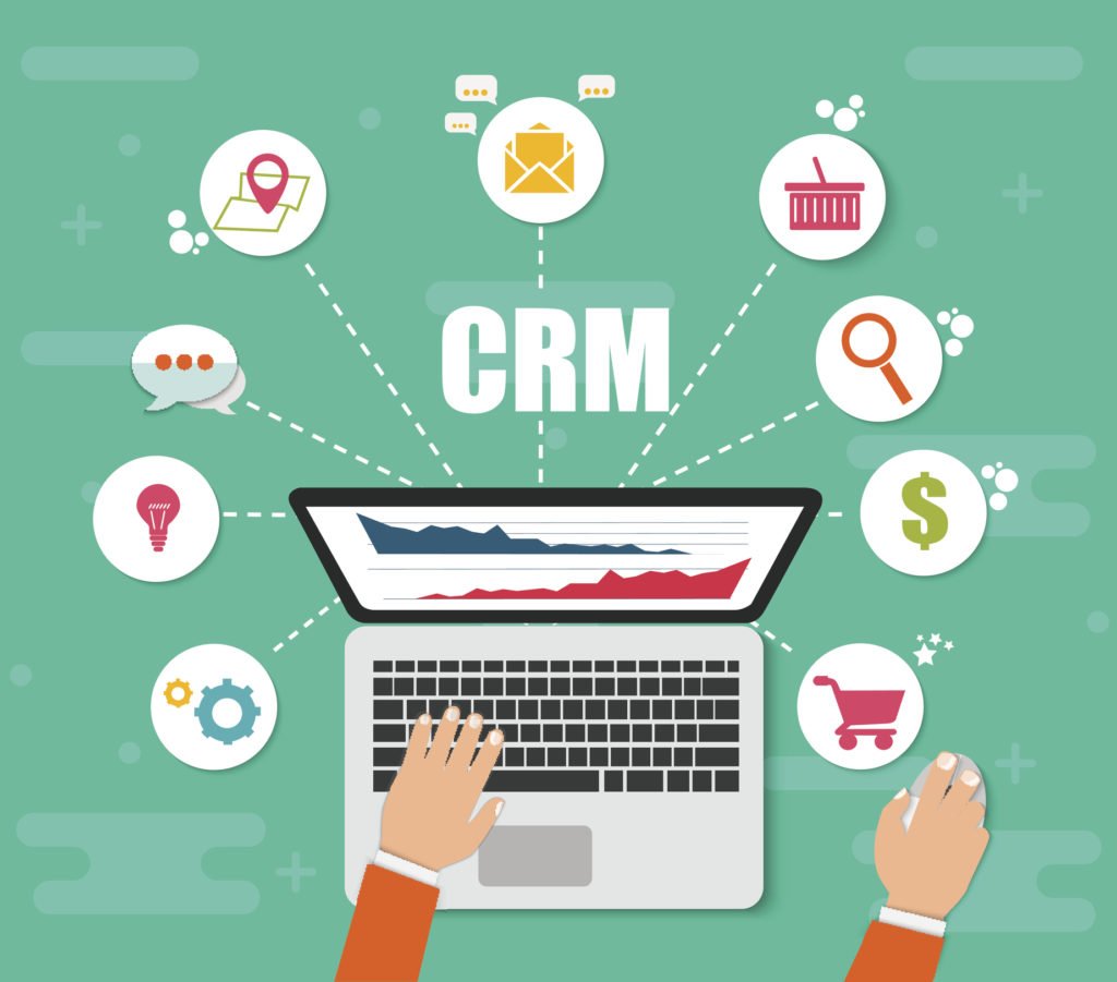 Illustration sur la centralisation des données sur un CRM