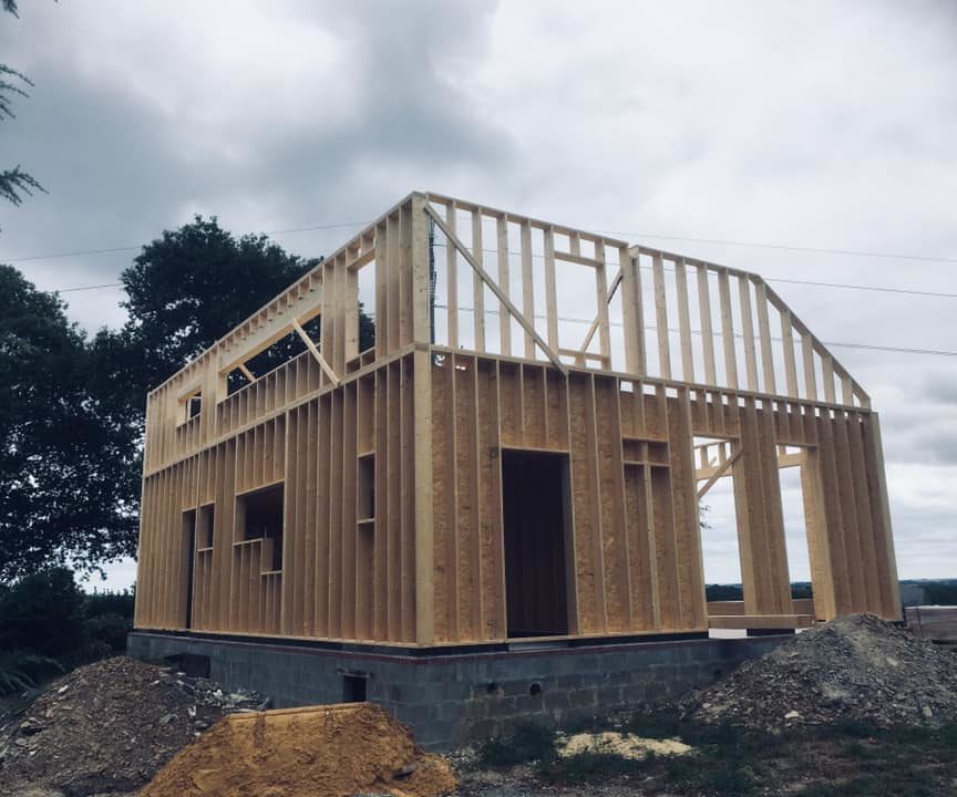 habitation-onhaye-5 Structure en bois d'une maison
