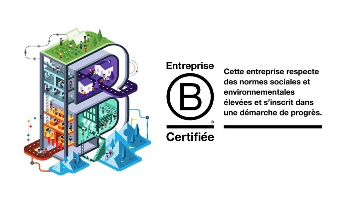 Poush-bcorp Poush est certifié BCorp