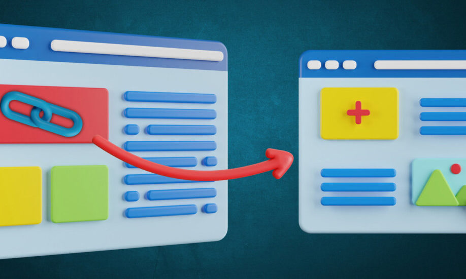 illustration qui représente le fonctionnement des backlinks