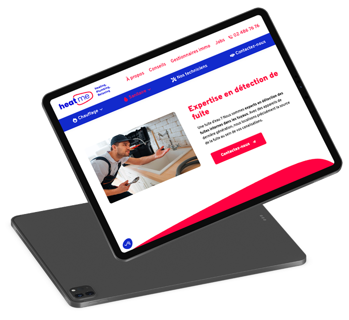 Site web Heat Me Ipad