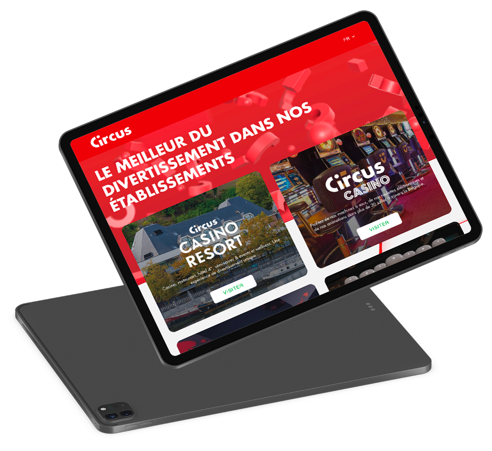mockup ipad circus